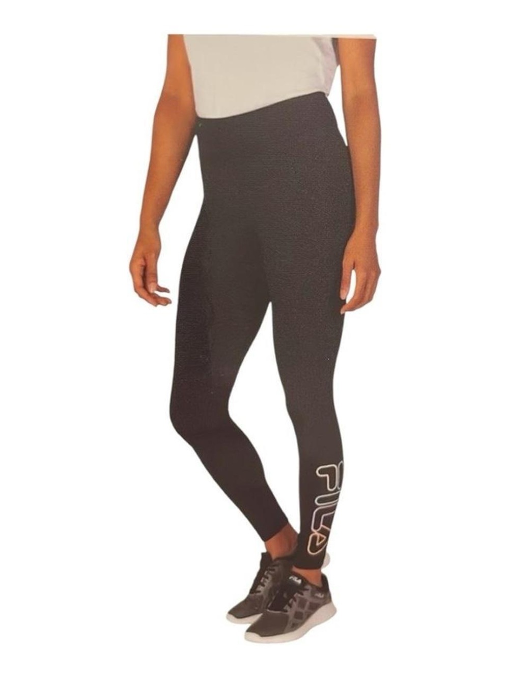 NWT FILA Women’s XL Workout Leggings – 2 Pair – Brand New Grey & Navy